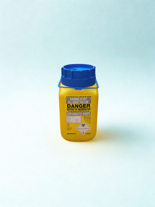 1.58 Litre Blue Clinical Sharps Container (Disposal)