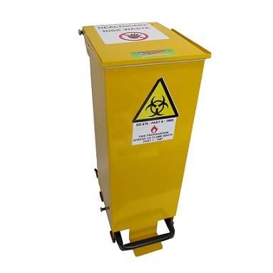 20 Litre Clinical Waste Pedal Bin